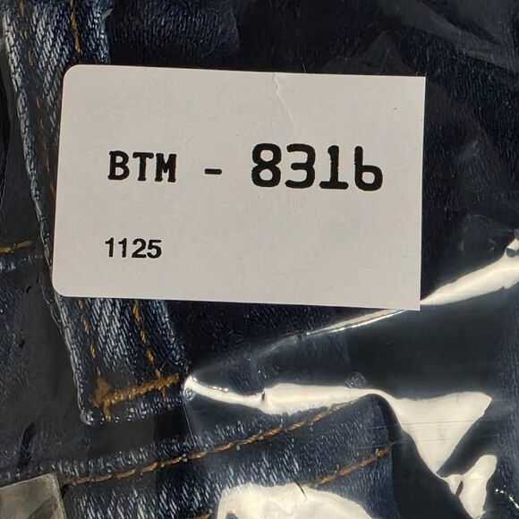 KanCan for Maurices Distressed Skinny Jeans Dark Wash 25 - Picture 9 of 9